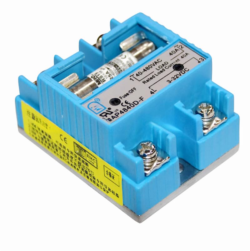 10pcs Built-in fuse solid-state relay SAP4840D-F single-phase DC control AC 40A