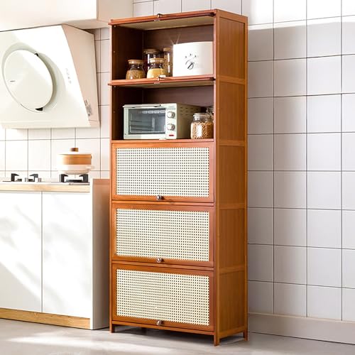 スライド棚付き家電収納庫　ハイタイプ　食器棚 全部隠せる スライド棚付きキッチン家電収納庫 ハイタイプ 通販 - ディノス