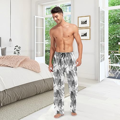 Pfrewn Men's Pajama Pants Truck Car Construction Machines Lounge Pants Super Soft Pajama Bottoms with Pockets4