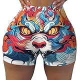 Photo Gallery wbqlsl i pantaloncini sportivi elasticizzati da donna con stampa angry expression sono adatti per il tempo libero, l uso quotidiano o abbigliamento sportivo, nero, m Photo Gallery wbqlsl i pantaloncini sportivi elasticizzati da donna con stampa angry expression sono adatti per il tempo libero, l uso quotidiano o abbigliamento sportivo, nero, m
