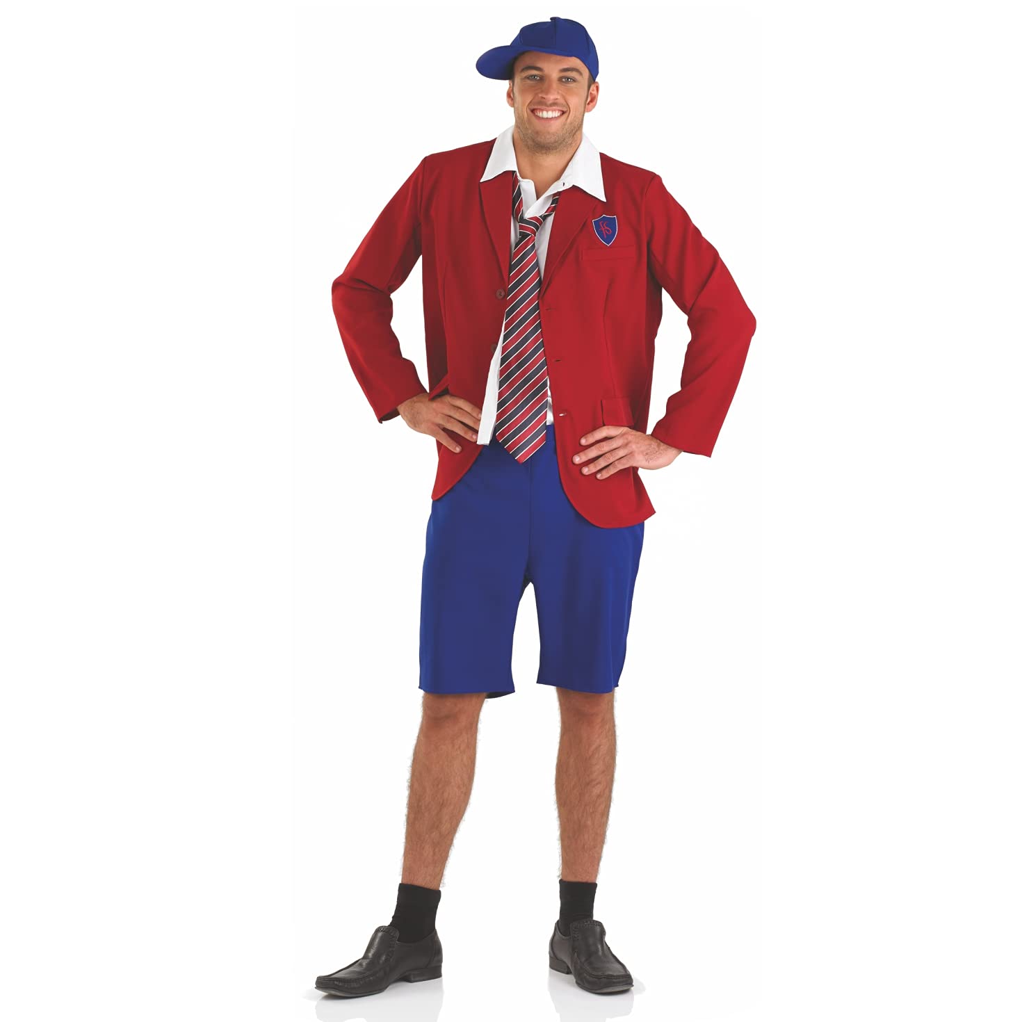 Fun Shack FN3684L School Boy Costume, Men, Large