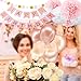 Birthday Decorations Balloon Banner – Rose Gold Happy Birthday Decoration, Happy Birthday Banner, 16th 18th 21st 30th 50th 60th Birthday Balloons Birthday Party Decoration for Women girls