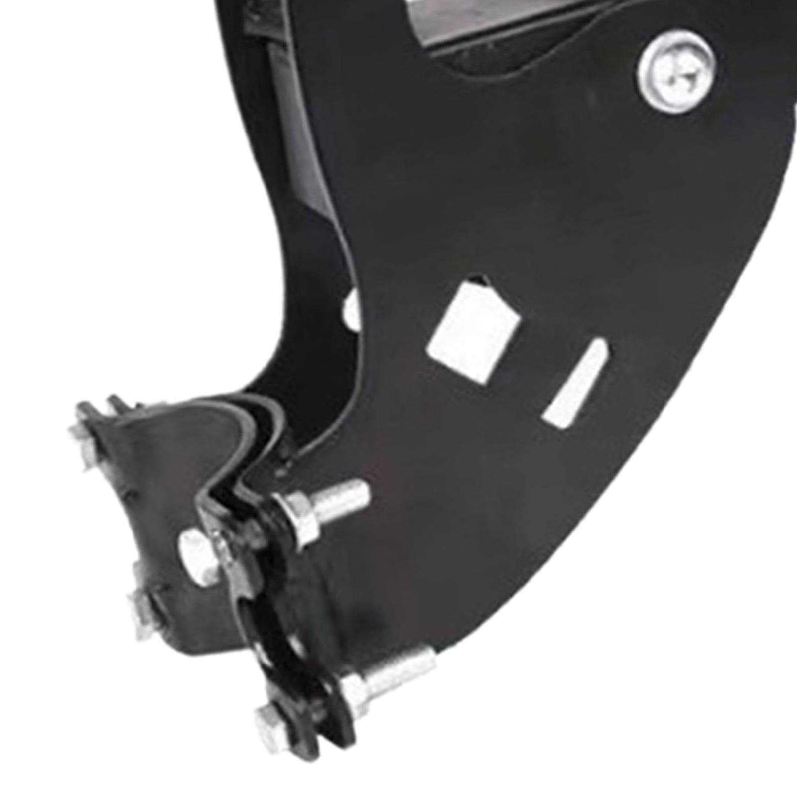 rockible Premium Front-Mounted Bicycle Child Seat for Folding Bikes, Black, Taglia unica Bambino