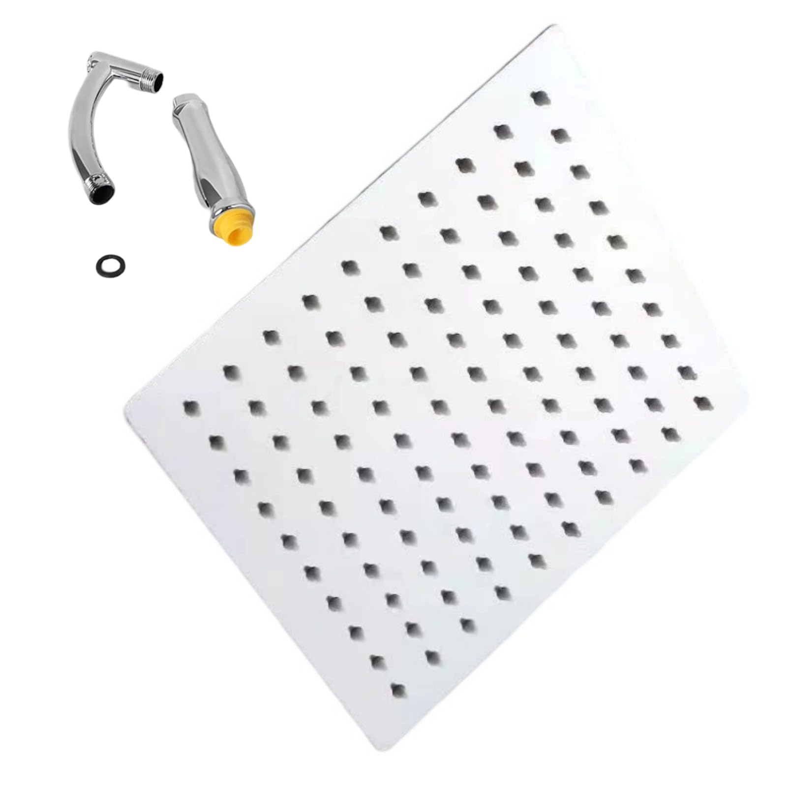 Flows Rainfalls Shower Head Stainless Steels Shower Head High Pressure Top Sprayer Bathroom Rainfalls Showerhead High Pressure Top Sprayer