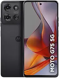 Smartphone Motorola Moto g75 5G - 256GB 16GB (8GB RAM+8GB Ram Boost) e 50MP Sony Lytia 600 Camera Moto AI Ultrarresistencia militar - Preto