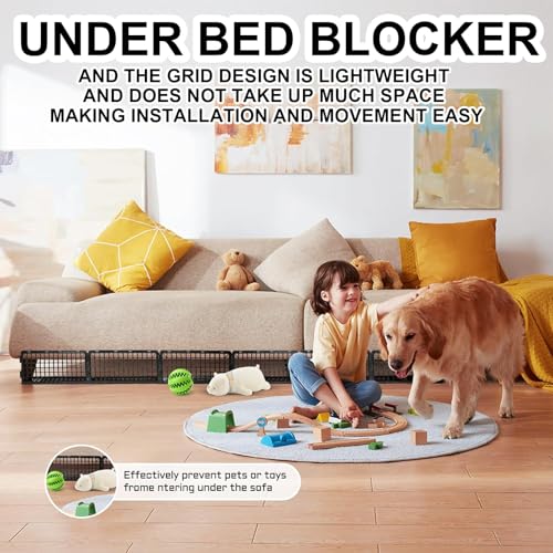 Protector de bordes de cama flexible para evitar pérdida de objetos 4