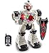 WolVolk 10 Channel Remote Control Robot Police Toy with Flashing Lights and Sounds, Great Action Toy for Boys