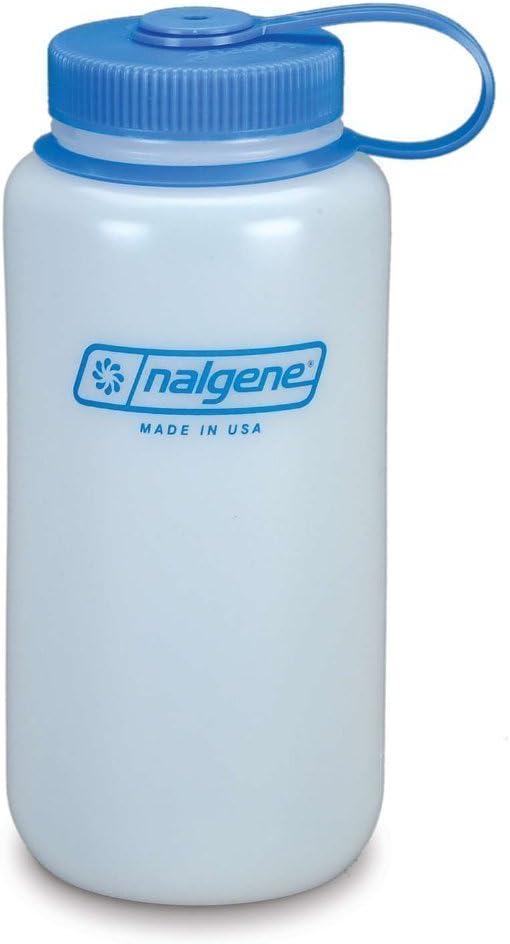 Nalgene 32 oz Reusable Water Bottle, HDPE, in Wide Mouth : Industrial & Scientific