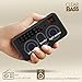 Rolton E500 Portable Stereo Bluetooth Speakers FM Radio Clear Bass Dual Track Speaker TF Card Music Player (Black)