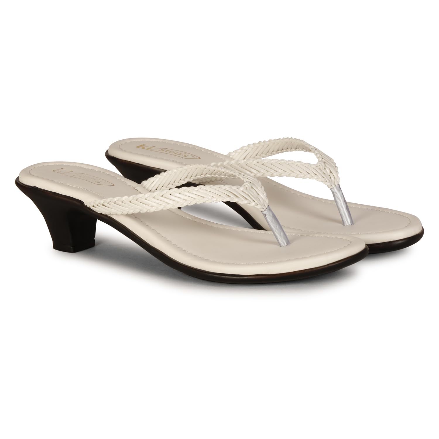 KISTEPS Comfortable small Synthetic Heels Slippers for Women & Girls (B0CVQKS8SC) Amazon Price History, Amazon Price Tracker