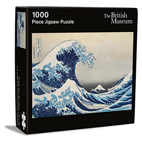 The British Museum Hokusai The Great Wave 1000 Piece Jigsaw Puzzle Cover