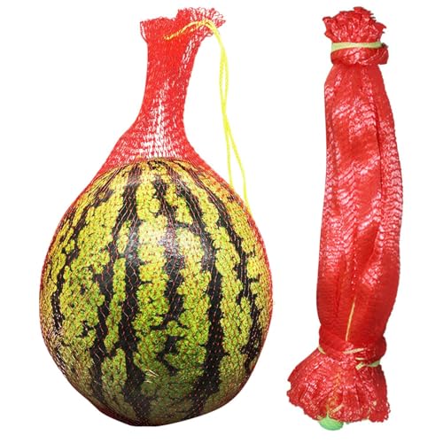 50 bolsas de red para frutas, bolsas de malla de plástico, redes para colgar frutas, bolsas de malla para almacenamiento, bolsas de malla para protección de frutas, suministros de jardín