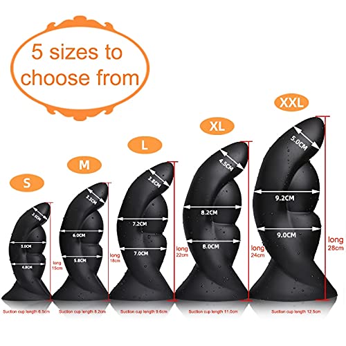 Plug anale Enorme plug anale Silicone grande dildo Prodotti del sesso per adulti Big Butt Plug Giocattoli del sesso anale