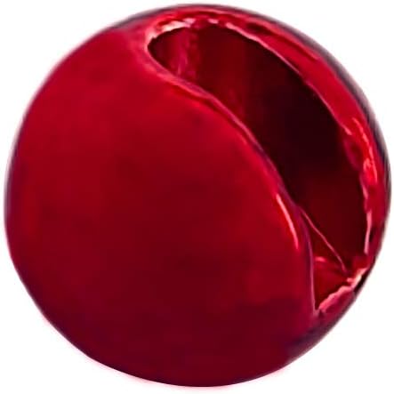 Miniatura 9 de Aventik Think Fast Think - Juego de 80 cuentas redondas de tungsteno profundas, cuentas ranuradas para atar moscas, color negro