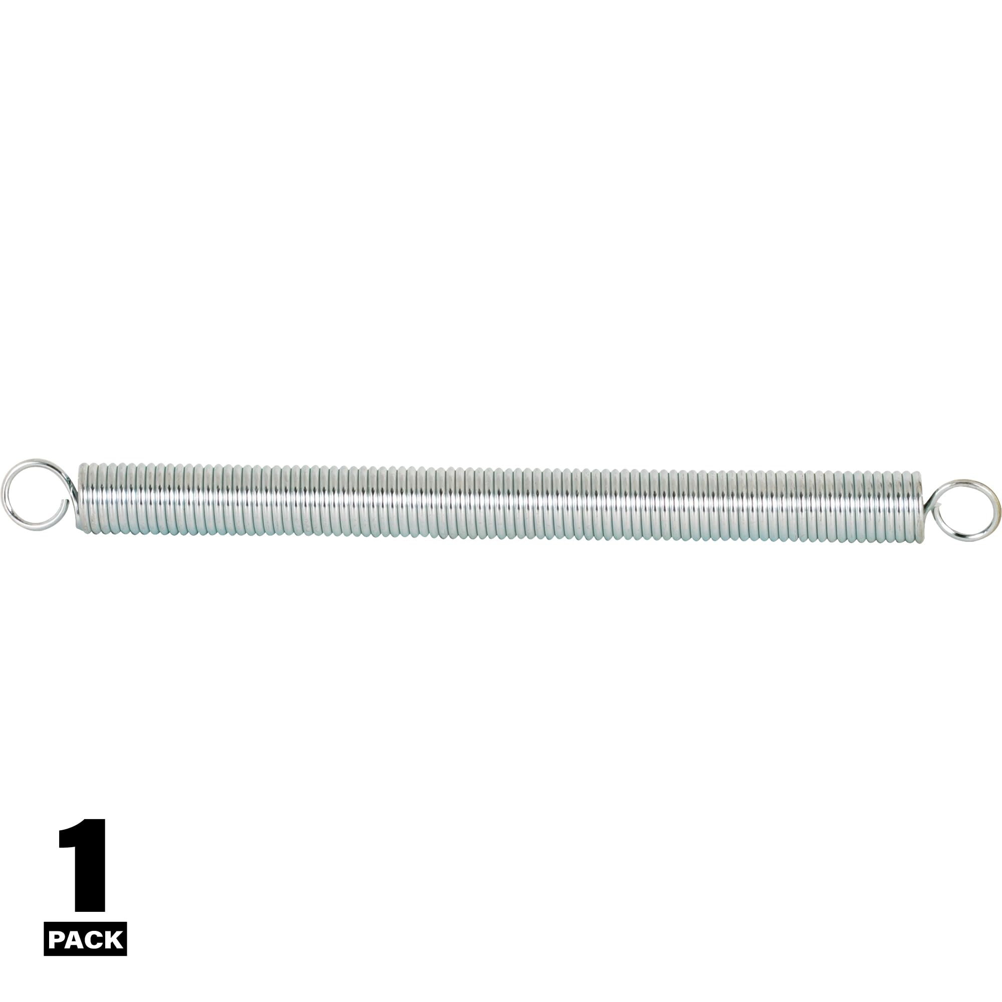 Prime-Line SP 9635 Extension Spring, Spring Steel Construction, Nickel-Plated Finish, 0.080 GA x 5/8 in. x 8-1/2 in., Closed Single Loop (Single Pack) — Amazon image 4
