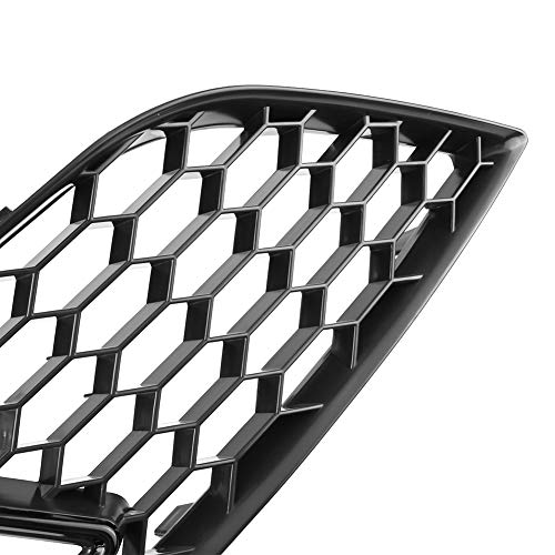 Grilles style RS4 pour B8.5 2013-2016 accessoires calandre nid d'abeille ABS noir