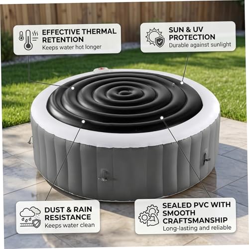 Couverture gonflable pour spa isolante contre la perte de chaleur - 7