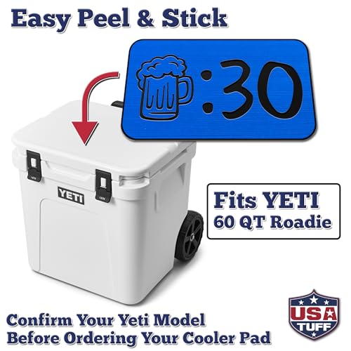 Image of USATuff SeaDek EVA Mat Cooler Pad fits YETI | Peel & Stick Application | Non Slip Comfort Accessories