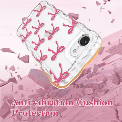 Coque iPhone 17e antichocs silicone transparent pour fille et femme