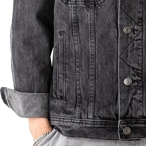 Chaqueta de mezclilla para hombre DGHM-JLMY miniatura 4