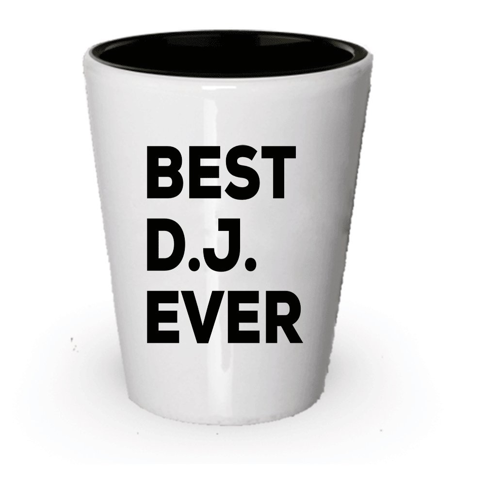 Amazon.com | Spreadpassion Dj Shot Glass - Dj Gifts - For Men Women -  Wedding Gift Idea - Birthday Christmas Gifts - For A Mom Dad Radio Dj Lover  (1): Shot Glasses