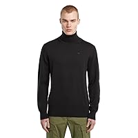 G-STAR 8719965012981 Premium Core Turtle Knit, Nero (Dk Black D27706)