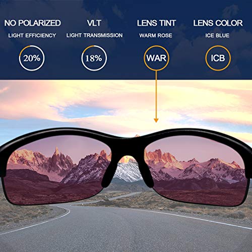 Image of New 1.8mm Thick UV400 Replacement Lenses for Oakley TwoFace OO9189 Sunglass