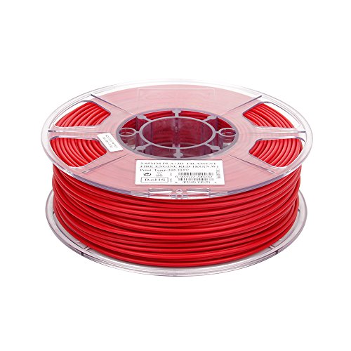 Esun 3Mm Fire Engine Red Pla Pro (Pla+) 3D Printer Filament 1Kg Spool (2.2Lbs), Actual Diameter 2.85Mm +/- 0.05Mm, Fire Engine Red, (Pantone 199C) #TOP4