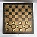 JINGBA Holz-Klapp tragbare Reise Spiel Schach Internationale Dame Backgammon 3 in 1 Satz Outdoor-Geschenk (Color : Natural)