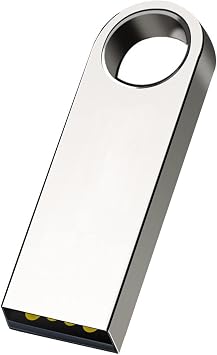 USB Flash Drives 32GB USB Drive Metal USB Stick Memory Stick USB Thumb Drive Silver USB Storage Flash Drive USB 2.0 Flash Drive for Pc Laptop Computer Speaker Cool Stuff for1 Pack