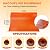 MAXKOSKO Heating Cable Underlayment Membrane, Easy Installation and Uncoupling Heated Floor Mat, Waterproof and Tile Anti-Fracture 108 Sq. Ft.