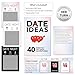 Lapogy Valentines Gifts for Her Him,Christmas,Anniversary, Wedding Perfect 40 Romantic Scratch Off Date Ideas Card Games Gifts, Fun & Adventurous Ideas for Newlywed, Boyfriend,Girlfriend Date Night