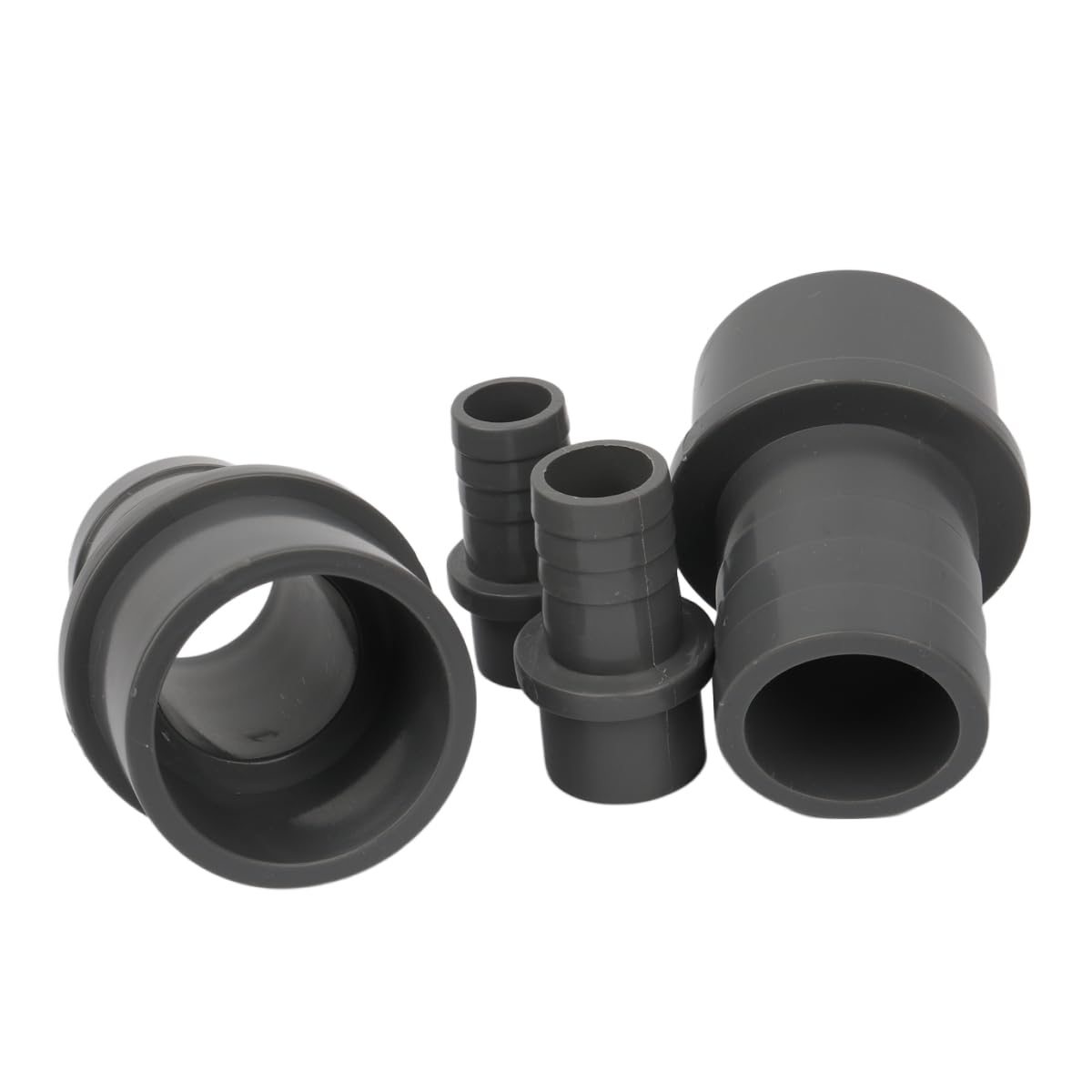 1 pieza de juntas de tubería de PVC, conector de riego for jardín, manguera de agua, junta de pagoda, accesorios de tubería de PVC(20-16mm,50 Pieces)