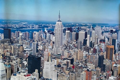 Poster New York Cityscape 61X91,5 cm idéal pour salon style loft