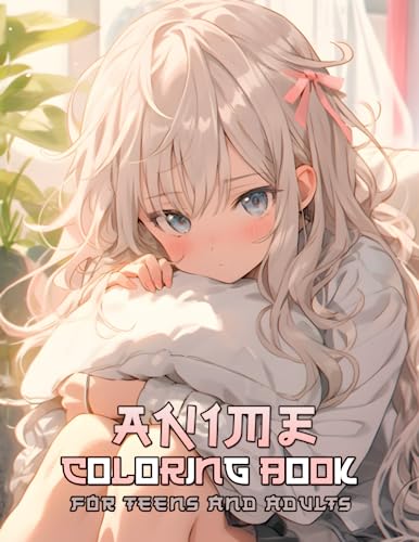 Anime Coloring Book for Teens and Adults: Adorable Janpanese Manga Fashion Colouring Pages with Kawaii Anime Girls And Handsome Boys Fantasy Drawing For Kids, Adults and Lover (Anime And Manga) image 2