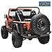 EAG Rock Crawler Rear Bumper with Secure Lock Tire Carrier Fit for 76-86 Wrangler CJ