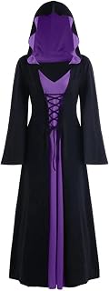 NANAMEEI Disfraz de Halloween sexy con hombros descubiertos Addams Family Miércoles Vestido para adultos Cosplay