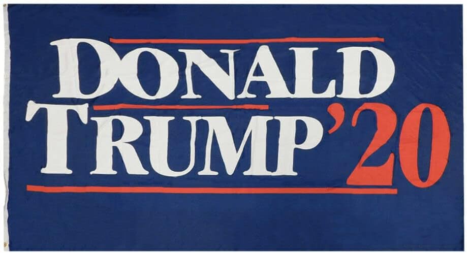 Bandera premium de Donald Trump '20 68D tejida de nailon de poliéster 6 x 10 pies disponible en Yaxa Peru