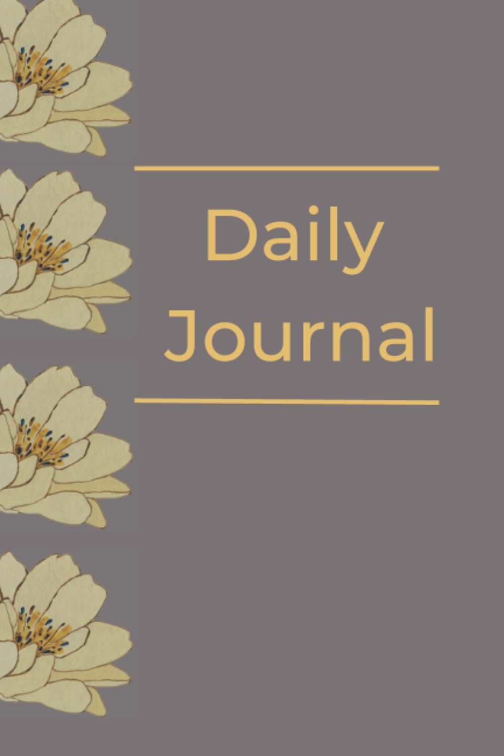Floral fall daily journal