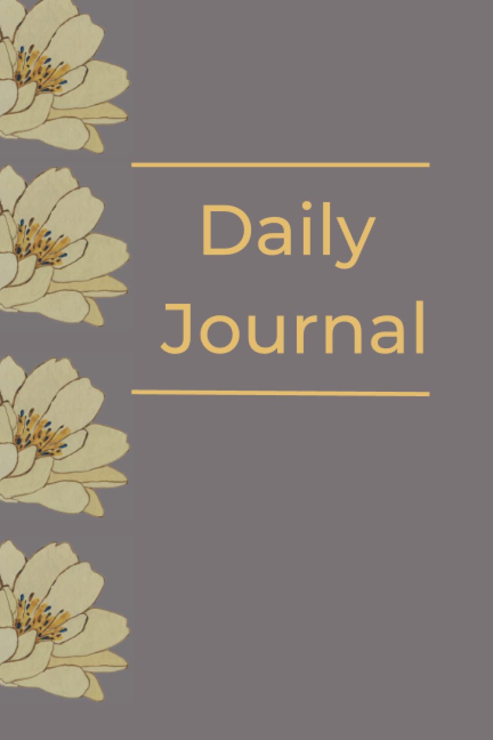 Floral fall daily journal