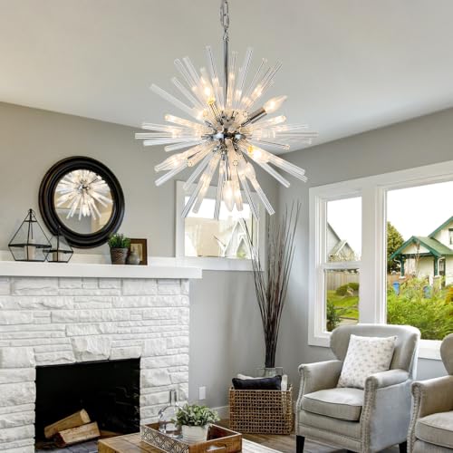 Image of Vezzio Modern Sputnik Chandelier Light Fixtures