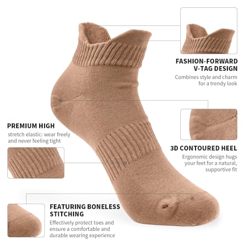 Women's Cotton Socks,Low Cut Cotton Socks for Women2