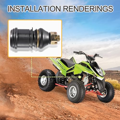 Rótula de dirección 12mm para ATV dune buggy y quad de cuatro ruedas 6