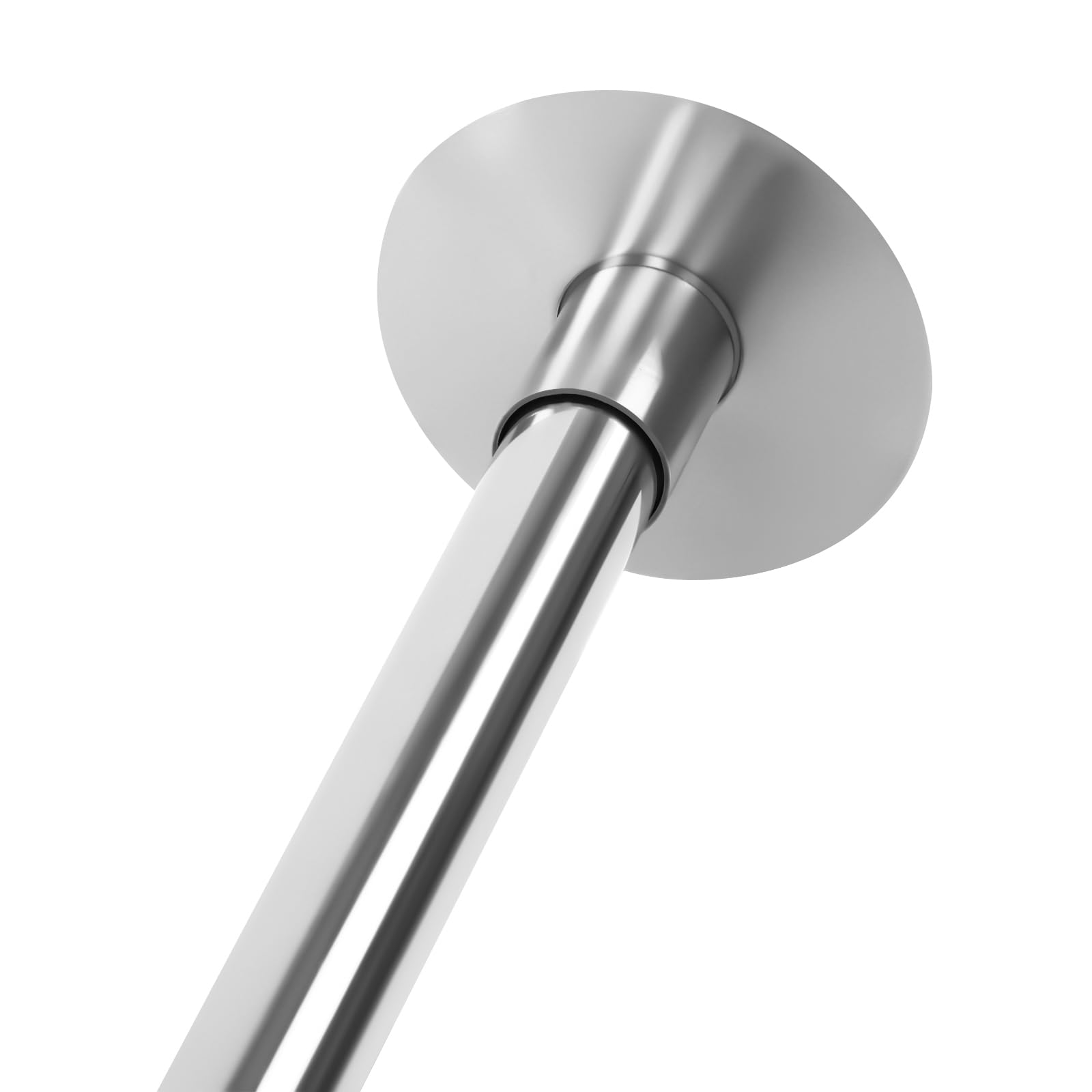 Tringle À Rideau De Douche 72-95x90-130cm Barre De Rideau De Douche Extensible Tringle À Douche Pour Salle De Bain Baignoire
