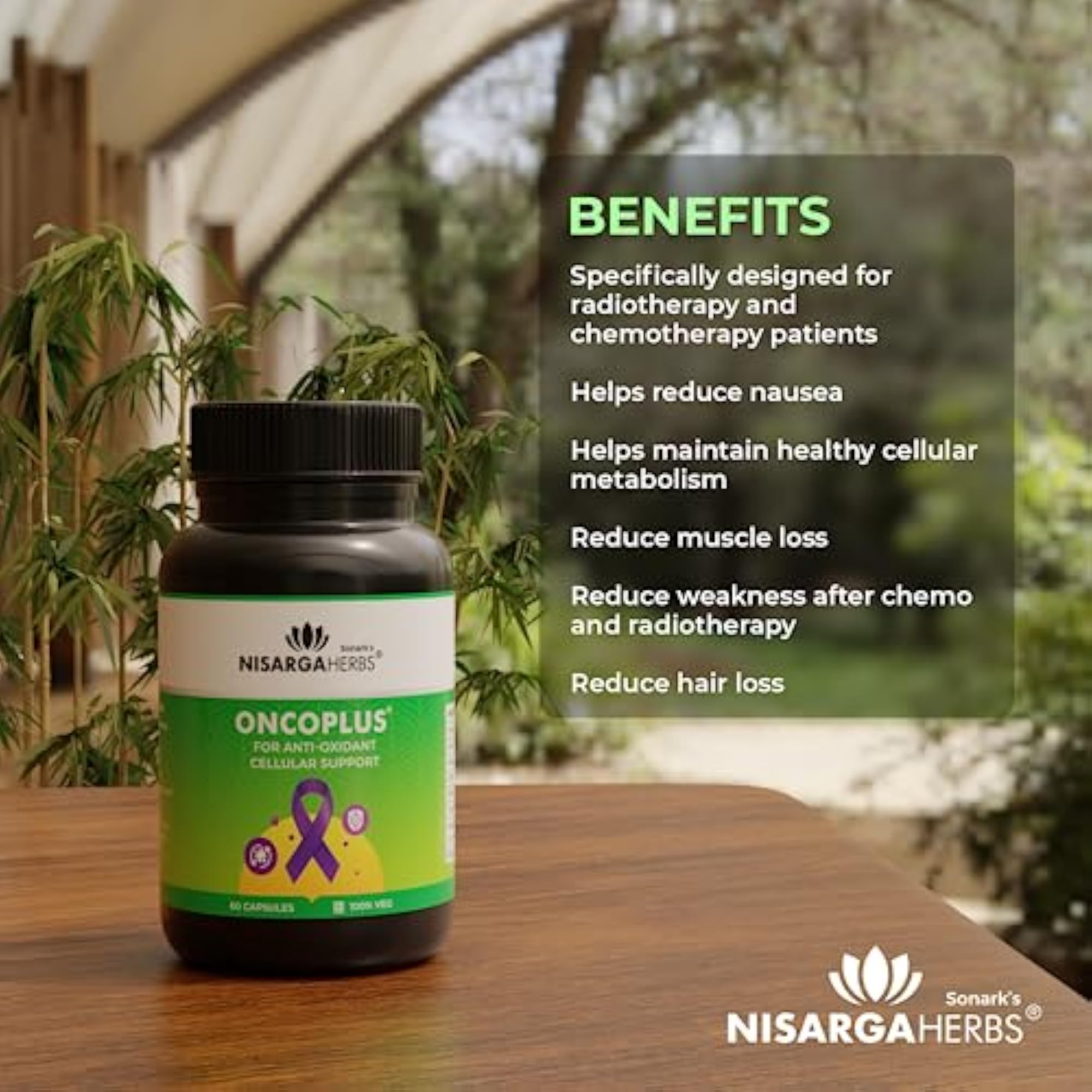 Nisarga Herbs Oncoplus & Curcuma Plus Organic Supplement Pack