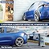 dé Chargeur Voiture Electrique P17 [7,4kW, 1-Phase, 8m, 6A/10A/16A/20A/24A/32A] Type 2 Prise CEE Chargeur EV Station de Charge Mobile/Wallbox avec écran Numérique
