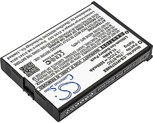 Cameron Sino Battery for Dolphin 70e 75e 60s, Honeywell Dolphin 60s Captuvo SL42 Sled Healthcare Sled Dolphin 70e Dolphin 75e