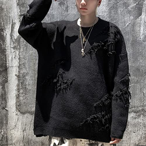 (Wool) Sweater Couple Pullover Unisex Sweater Men Knitwear Autumn Vintage Sweater Sweater(XXL)4