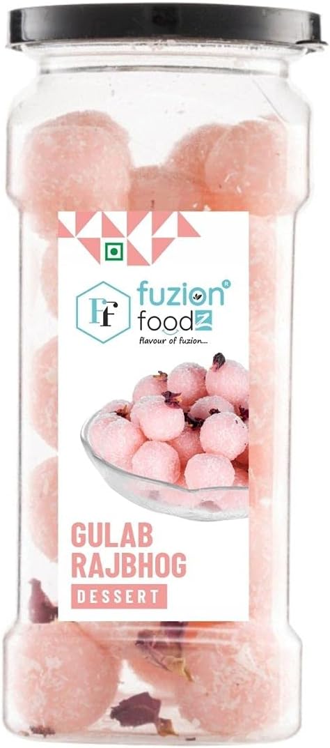 Gulab Rajbhog - Sweets Dessert- Rajasthani Mithai,(Gulab Flavour),(130 g)