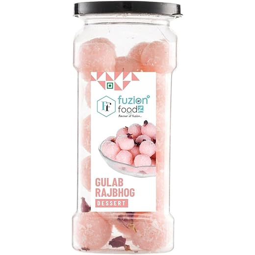 Fuzion Foodz Gulab Rajbhog Sweets 130g 130 g